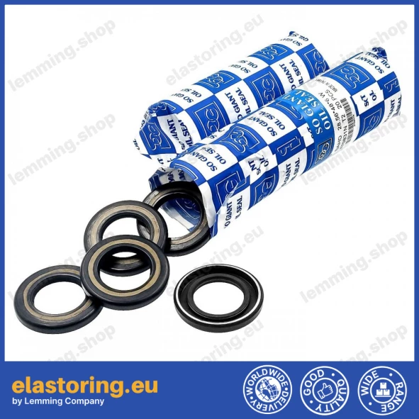 High pressure oil seal 28,56x48x6 BAHDSN NBR [633B3209]